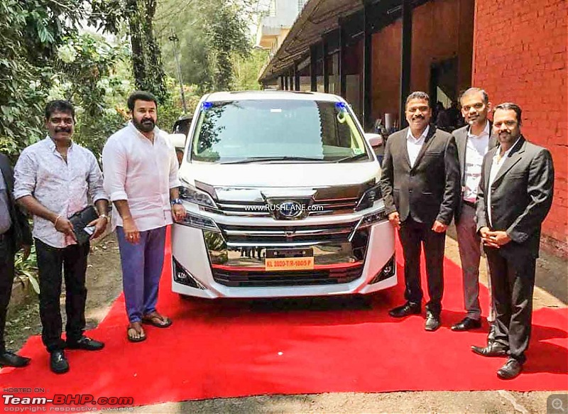 Scoop! Toyota Vellfire luxury MPV coming to India Edit: Launched at Rs. 79.5 lakhs-toyotavellfiremohanlalactorbuys2.jpg