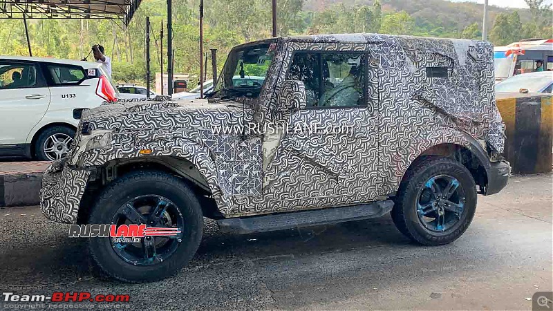 The 2020 next-gen Mahindra Thar : Driving report on page 86-2020mahindratharsunroofspied5.jpg