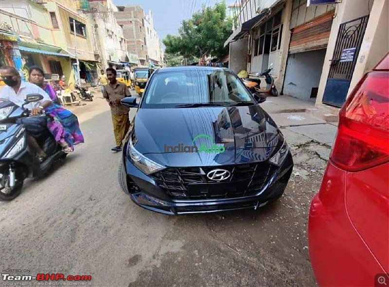Third-gen Hyundai i20 spotted testing in Chennai. Edit: Launched at 6.79 lakhs-hyundaii20starrynightfrontviewd758.jpeg