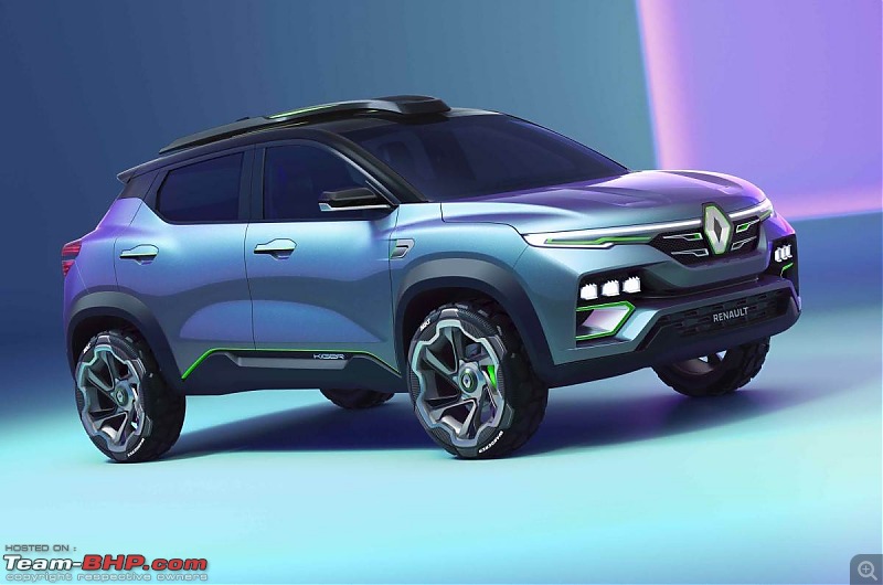 Renault Kiger Crossover launched at Rs. 5.45 lakh. EDIT: Driving report on page 19-20201118022528_renaultkigerconceptfrontright.jpg