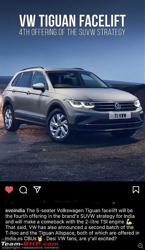 2021 VW Tiguan facelift road test review - Overdrive