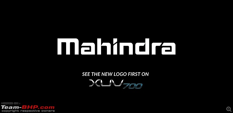 New Mahindra SUV logo revealed ahead of the launch of XUV700