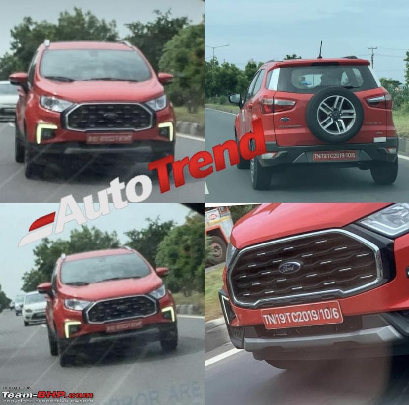Pics: 2021 Ford EcoSport Facelift caught testing - Page 8 - Team-BHP
