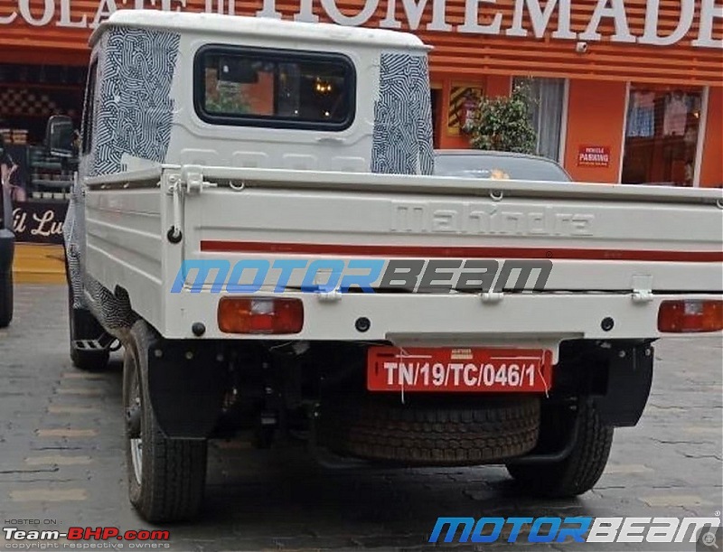 Rumour: Mahindra Bolero facelift launch in January 2022-2022mahindraboleropickupspottedrear.jpg