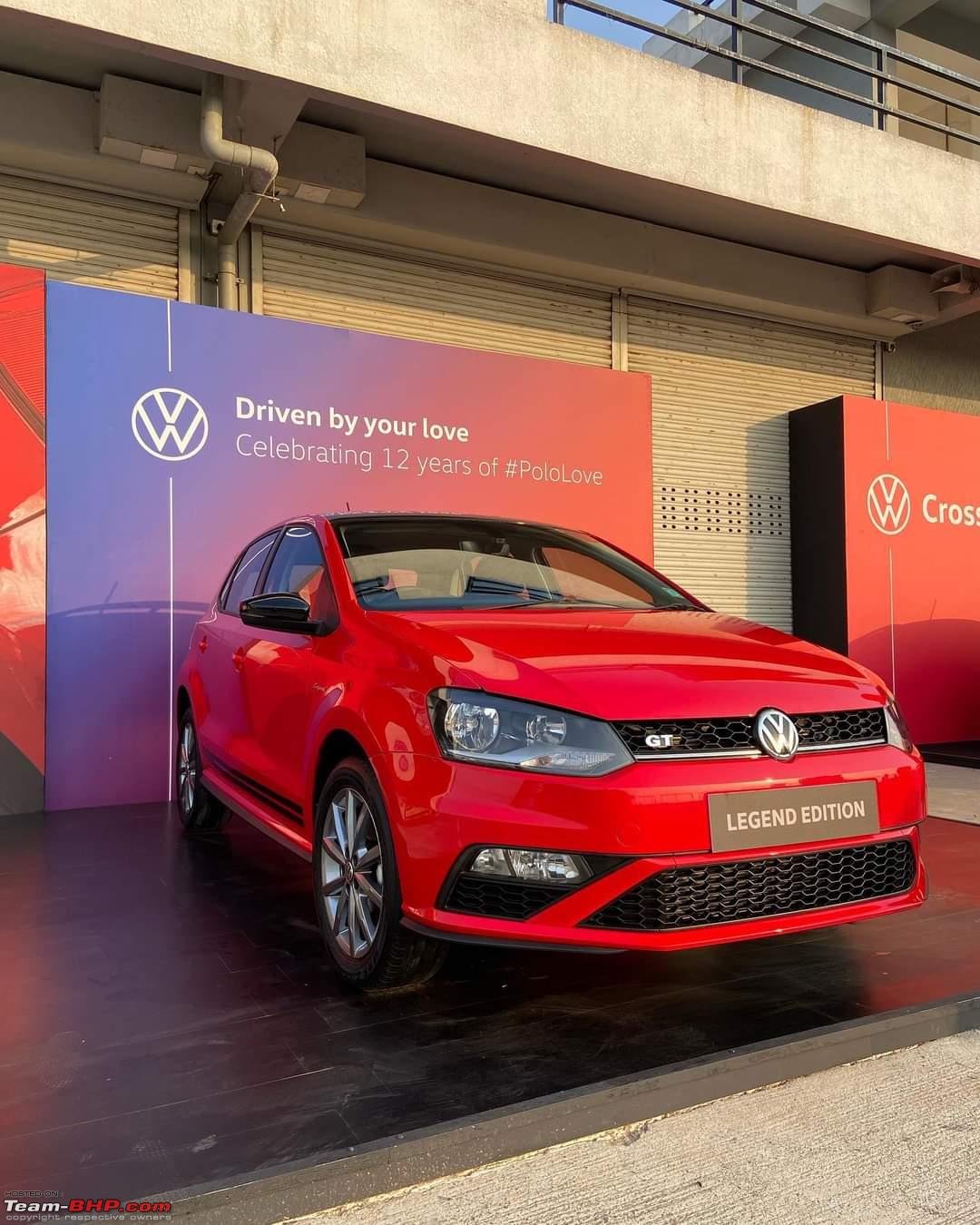 Volkswagen celebrates 12 years of the Polo in India with the "Legend  Edition" - Team-BHP
