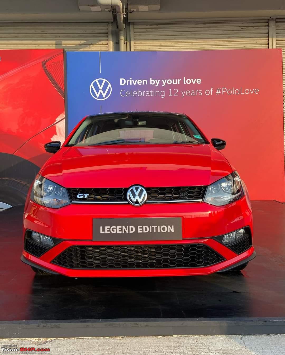 Volkswagen celebrates 12 years of the Polo in India with the Legend  Edition - Team-BHP