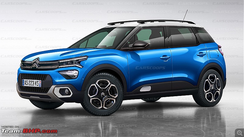 Rumour: Citron to launch SUV and Sedan by 2024-citroenc3aircrossiicarscoopsbleu.jpg