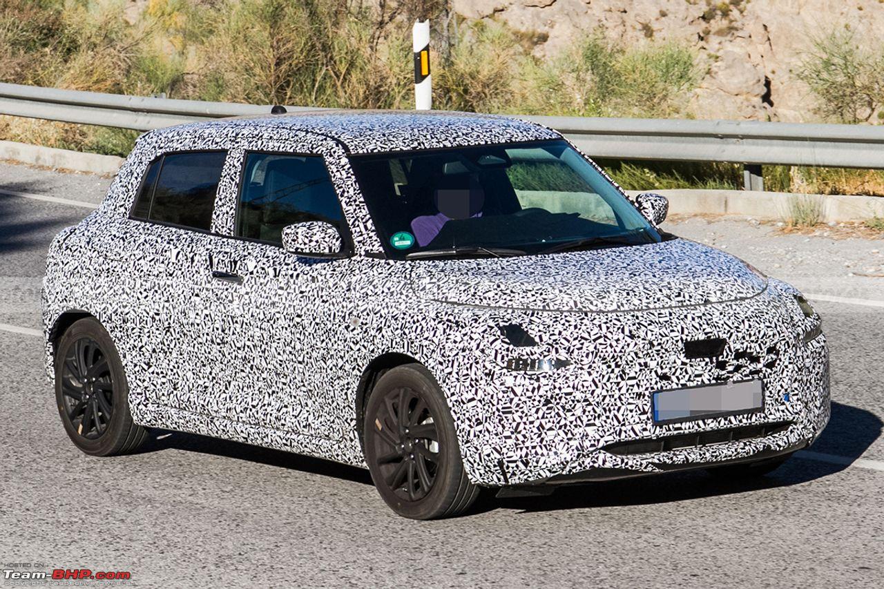 Here's what next Suzuki Swift could look like based on spy shots