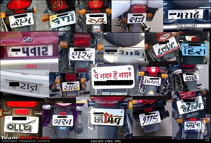Number Plates In Languages Other Than English Page 2 Team Bhp