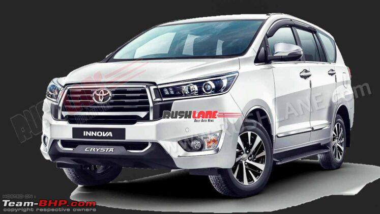 Toyota Innova Crysta delisted from official website. EDIT : Now 