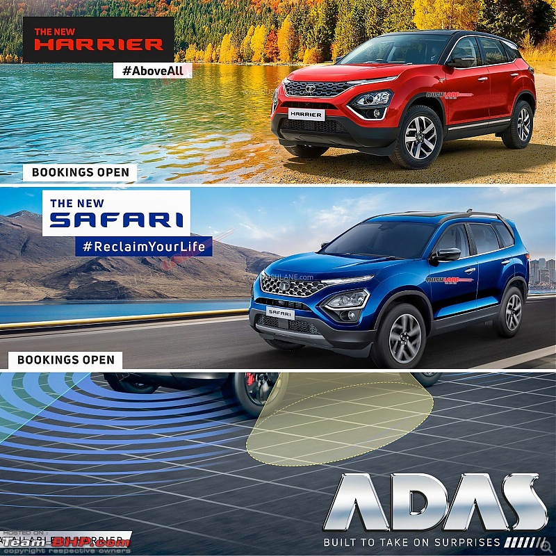 2023 Tata Harrier & Safari bookings open; now with ADAS - Team-BHP