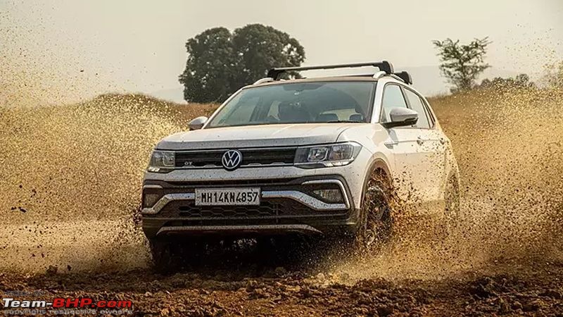 Volkswagen Taigun and Virtus in new variants to be launched in June 2023-volkswagentaigunleftfrontthreequarter1.jpg