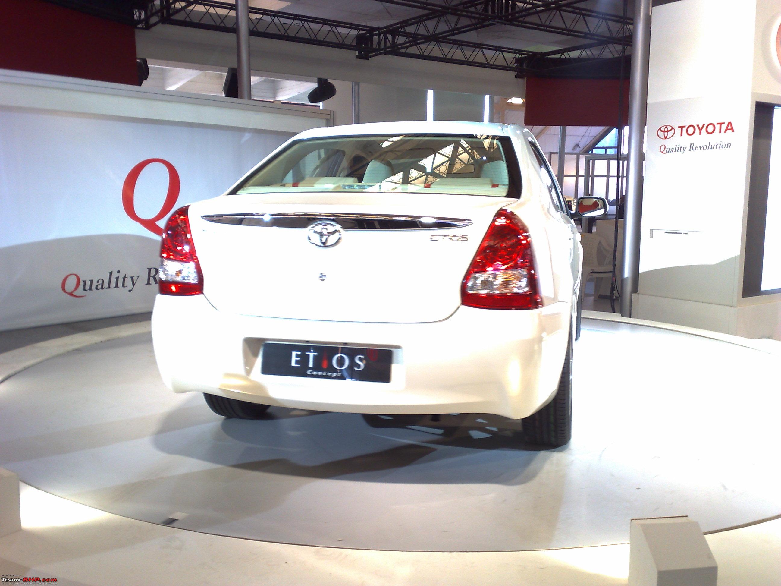 Pics:Toyota unveils the Etios concept at the AE 2010. UPDATE: PRICES