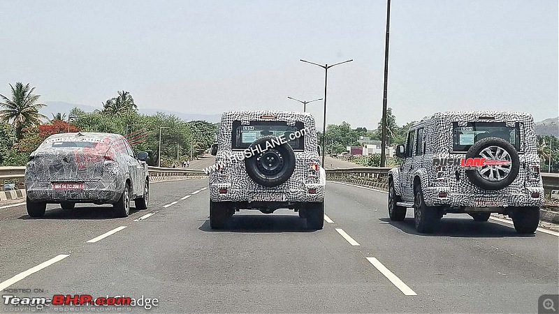 Scoop! Tata Curvv test mule spotted in India. EDIT: Curvv Petrol launched at Rs. 10.00 lakh-mahindrathartatacurvvspiedtogether1.jpg