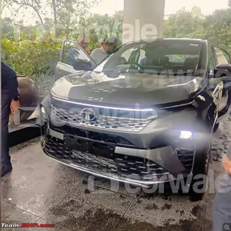 Scoop! Tata Curvv test mule spotted in India. EDIT: Curvv Petrol launched at Rs. 10.00 lakh-tatacurvvreallifeimagesleakedaheadoflaunch1.jpg