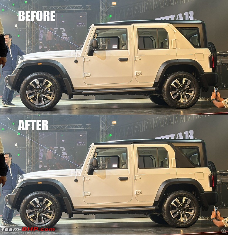 Mahindra Thar Roxx is the official name of the 5-door Thar-roxx-vinylmod.jpg