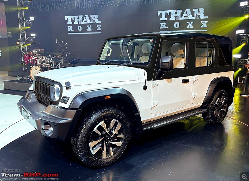 Mahindra Thar Roxx is the official name of the 5-door Thar-thar_dual.jpg