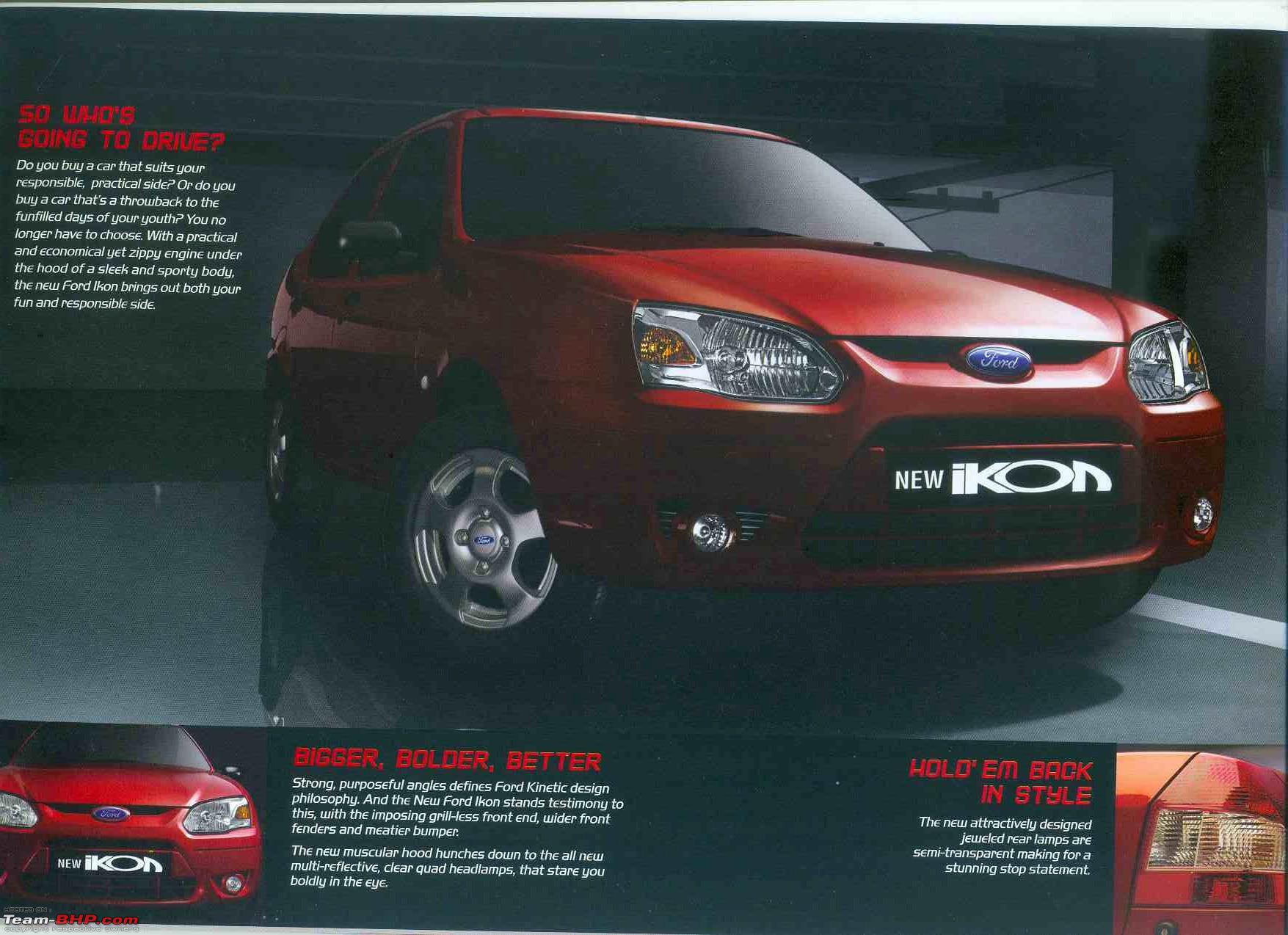 New Ford Ikon TDCi brochure! - Team-BHP