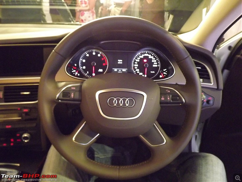 2012 Audi A4 Facelift Launched @ 27.3 - 38.0 Lakhs (ex-MH)-steering.jpg