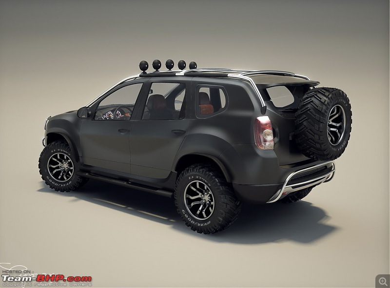 Renault (including Duster Unveil) @ Auto Expo 2012 - EDIT: Now launched at 7.19 Lacs-customizedduster3.jpg