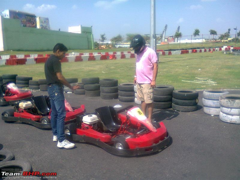 Go Karting In Noida Worlds Of Wonder Team Bhp