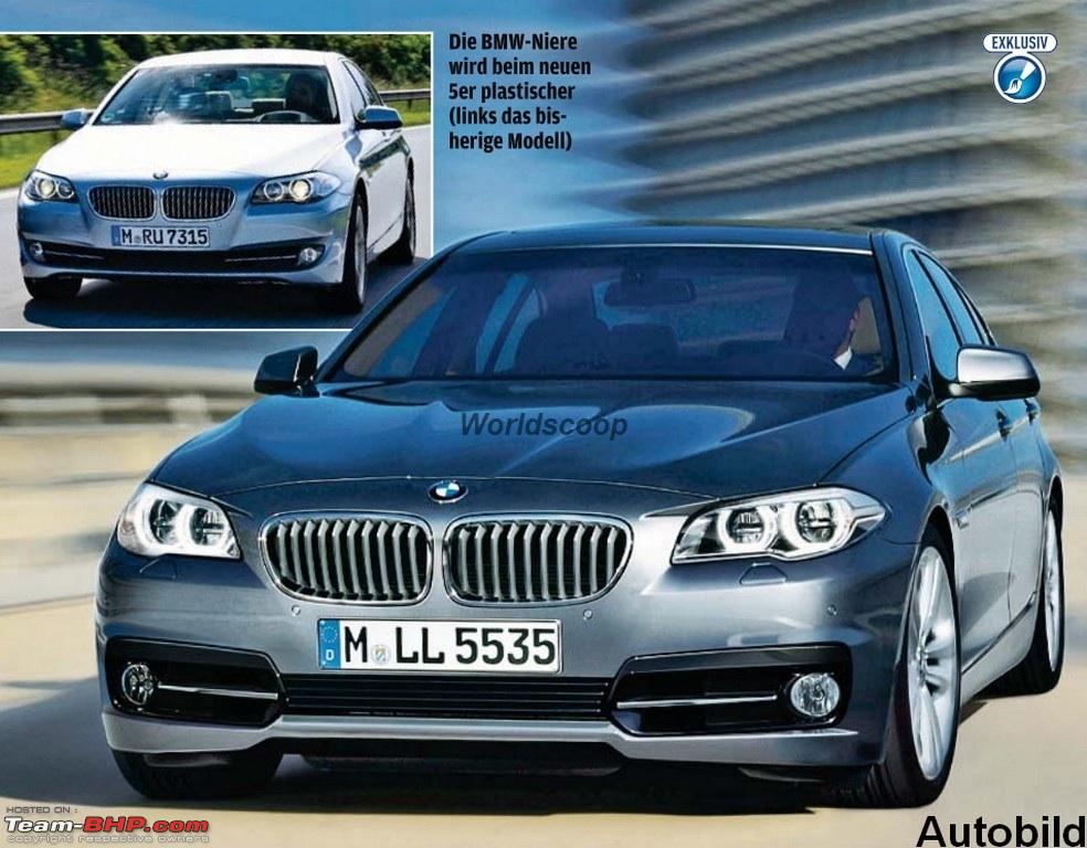 2014 BMW F10 5 Series Facelift - Caught Undisguised in China