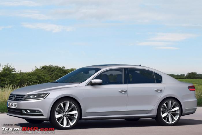 spy shots nextgen 2015 vw passat spotted for the 1st