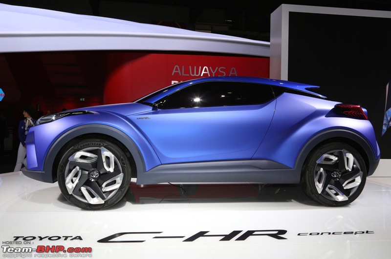 Spy pics: Toyota C-HR Compact Crossover!-toyotachrconceptsideprofile.jpg