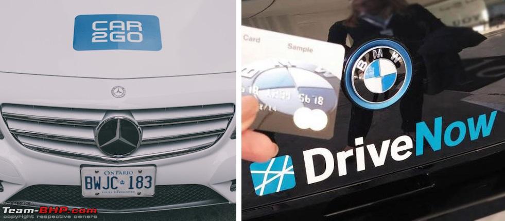 Drivenow Bmw And Car2go Mercedes To Create Share Now Car Sharing Service Team Bhp