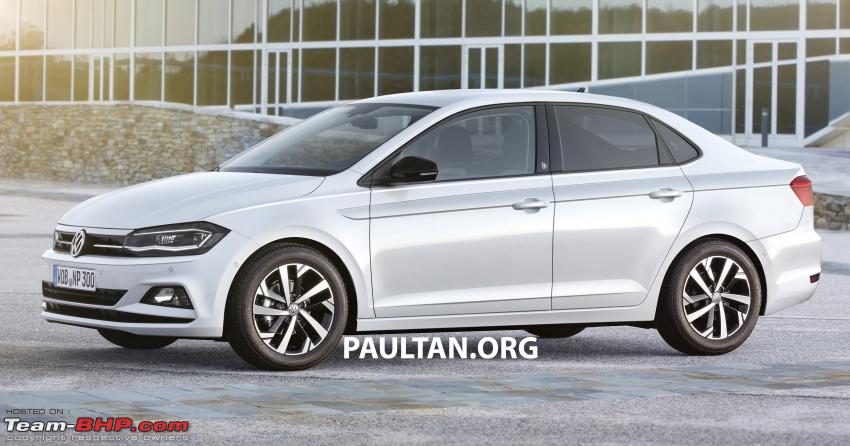Virtus, the 2018 VW Polo sedan (Vento replacement). EDIT: Now unveiled -  Page 2 - Team-BHP