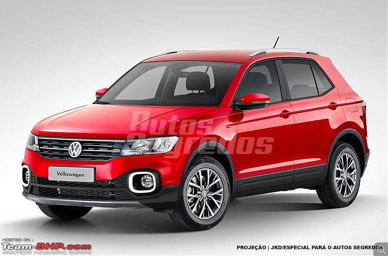 Volkswagen T Cross - A compact crossover based on the Polo. EDIT: Now unveiled-projecaovolkswagentcrossfrente.jpg
