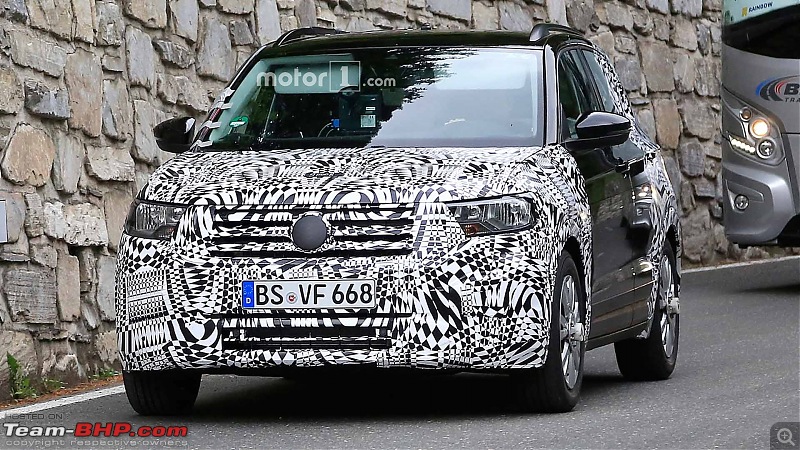 Volkswagen T Cross - A compact crossover based on the Polo. EDIT: Now unveiled-volkswagentcrossspyshots.jpg