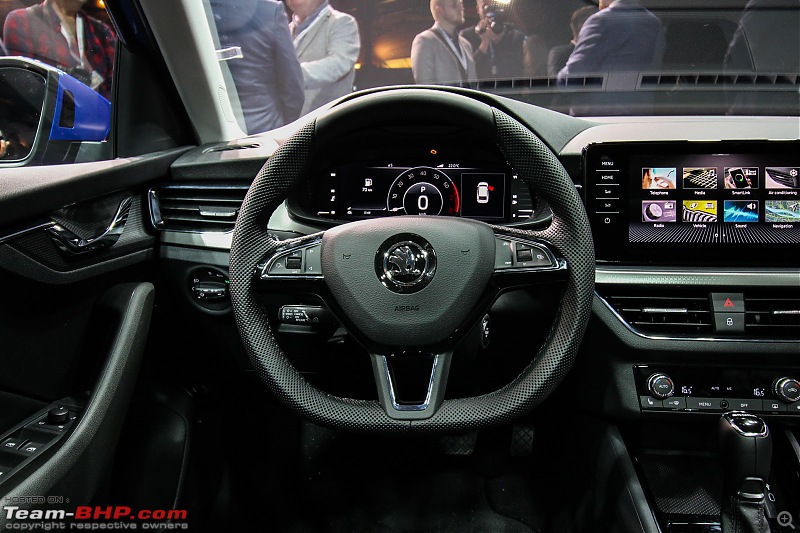 Skoda Scala : Official Preview-steering_front.jpg