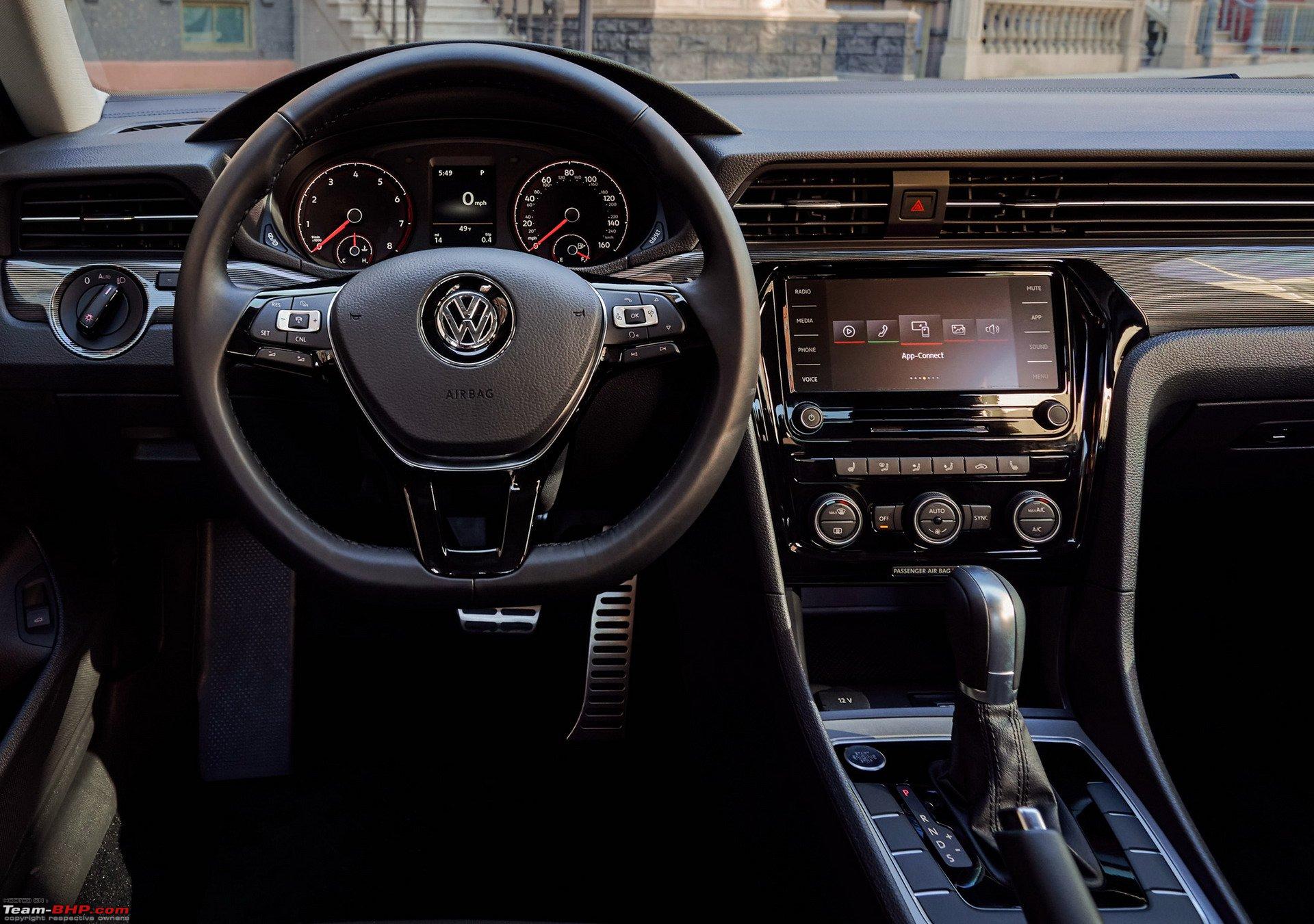 Spyshots Volkswagen Passat Facelift Starts Testing Will Debut In Page Team Bhp