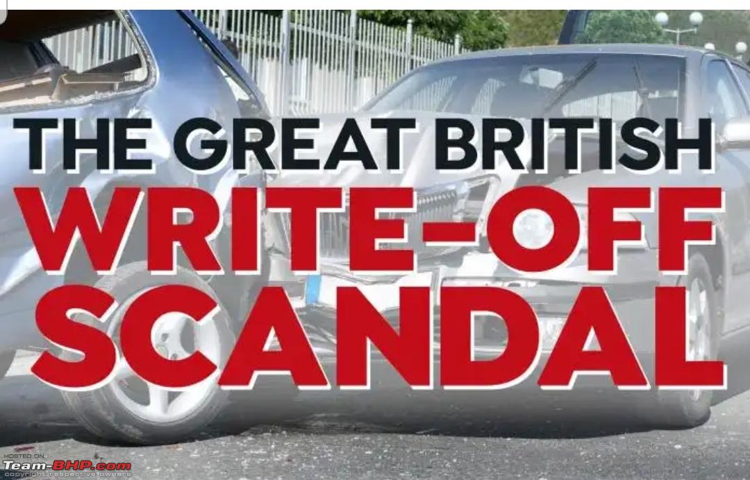 The great British write-off cars scandal! Crashed cars repaired & sold