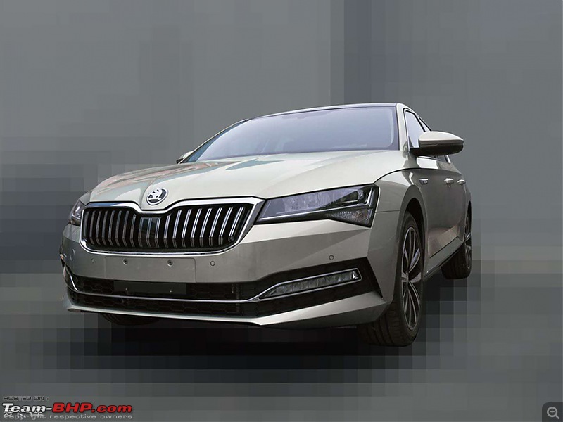 Spy Pics: 2019 Skoda Superb Facelift-2.jpg