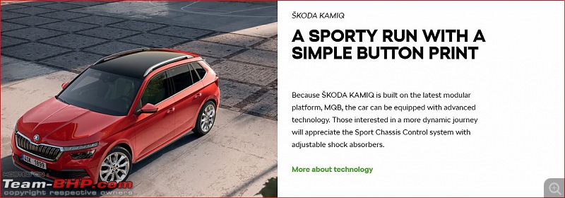 Skoda Kamiq SUV - Rival to Duster, EcoSport is coming - Page 5 - Team-BHP