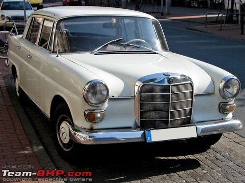 Evolution and History of Mercedes models over years - C, E, S and SL Class and more-w110.jpg