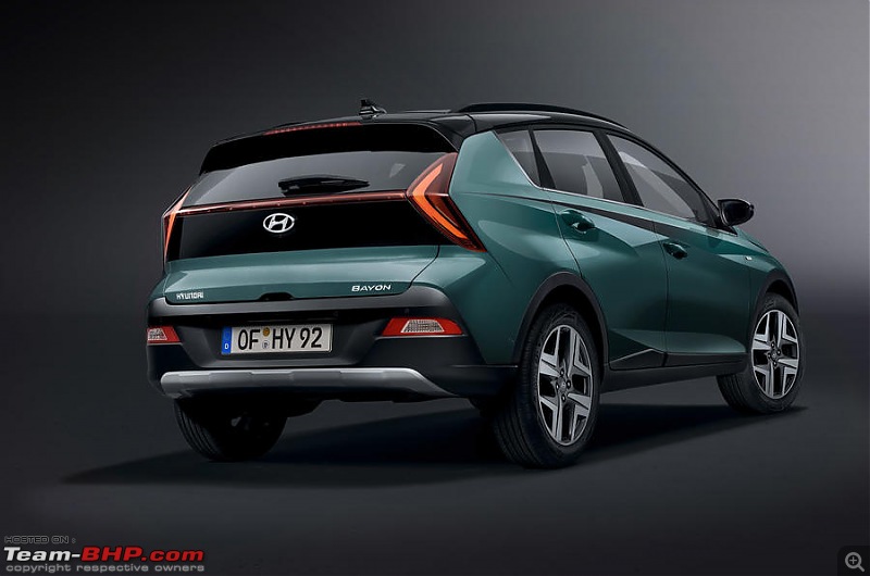 Hyundai Bayon crossover to replace i20 Active in Europe-97hyundaibayon2021officialimagesstaticrear.jpg