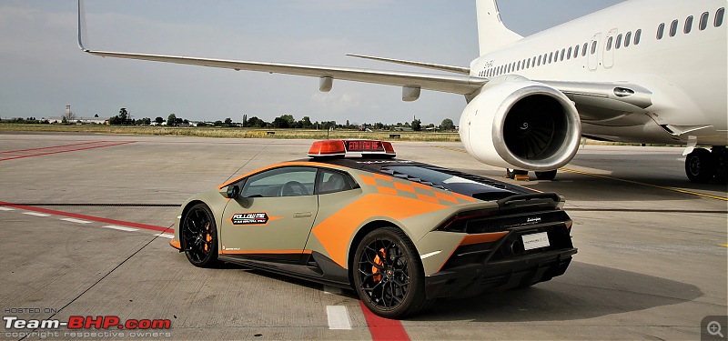 Lamborghini donates its 640 BHP Huracan Evo as a 'follow me' car to Italy's Bologna airport-lambohuracanevofollowme11.jpg