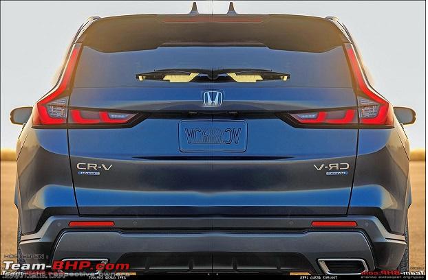 Next-Gen 2023 Honda CR-V Unofficially Rendered After Spy Shots