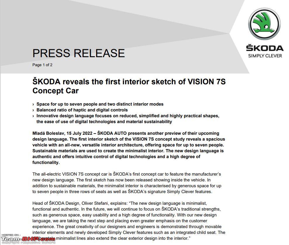 Interior: more choice and sustainable materials - Škoda Storyboard