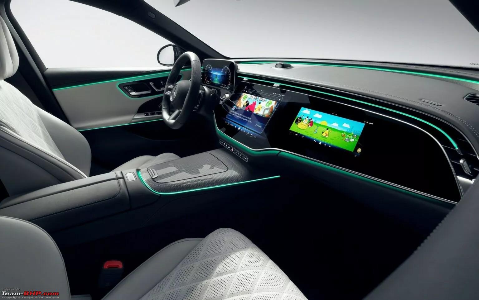 2024 Mercedes EClass interior revealed with superscreen; Features