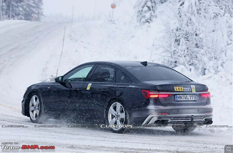 Next-gen Audi A6 sedan spied; To get updated interiors & a hybrid powertrain-audia62.jpg