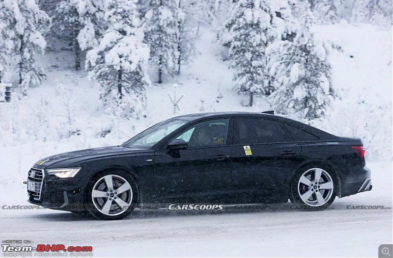 Next-gen Audi A6 sedan spied; To get updated interiors & a hybrid powertrain-audia61.jpg