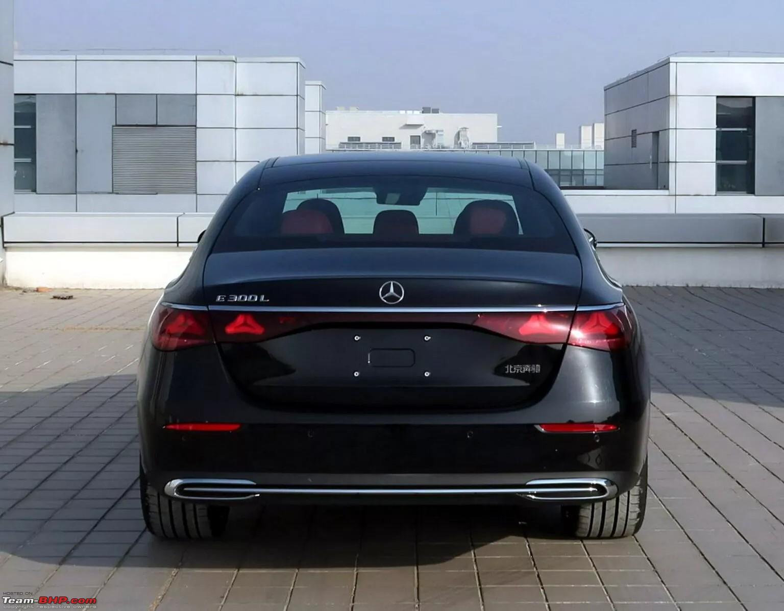 2024 Mercedes EClass LWB revealed via images in China, ahead of
