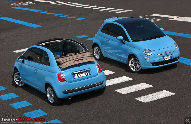 Fiat 500 and 500C rolls out with new 900 cc, 85bhp, 2