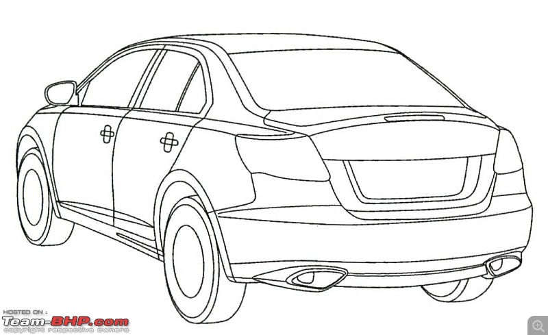 European patent office leaks final preproduction Suzuki Kizashi sedan ...