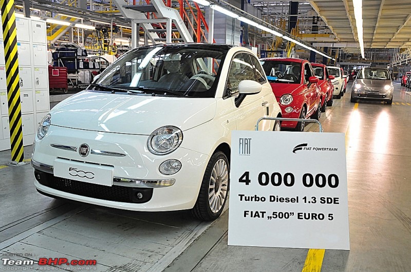 Fiat produces 4 million 1.3 16v MultiJet engines. - Team-BHP