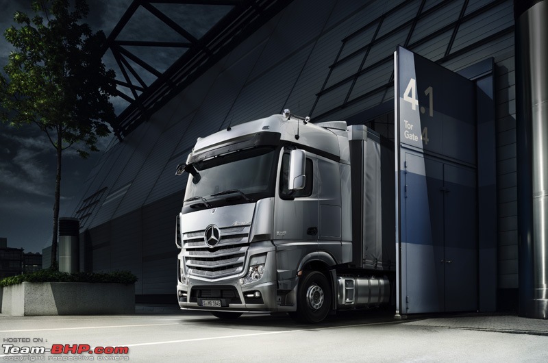 Welcome to a new dimension - The new Mercedes Benz Actros - Team-BHP